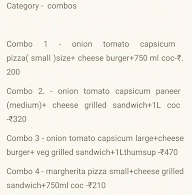 Pizza Sandwich Way menu 3