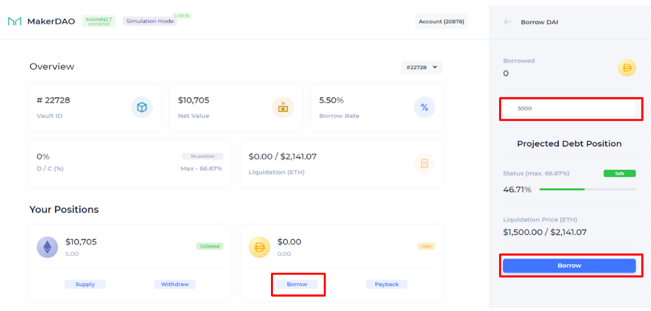 thế chấp trên makerdao
