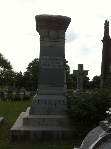 Grave of Dewitt Clinton Giddings