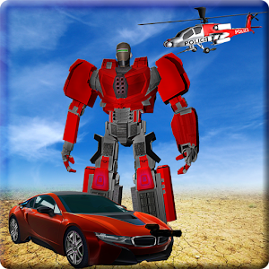 Download X Ray Robot Police Helicopter For PC Windows and Mac