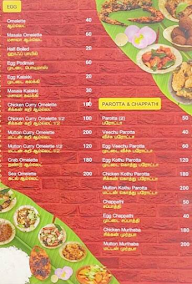 Pattukottai Mess menu 2