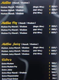 Mandi King Arabian Restaurant menu 2