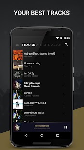 BlackPlayer Music Player Capture d'écran