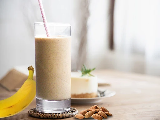 Almond Banana Rose Shake