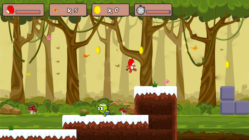 boy and cat in adventure Screen 2