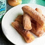 Oven-Baked Churros was pinched from <a href="http://www.myrecipes.com/recipe/oven-baked-churros-50400000112171/" target="_blank">www.myrecipes.com.</a>