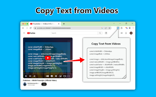 Copy Text from Videos