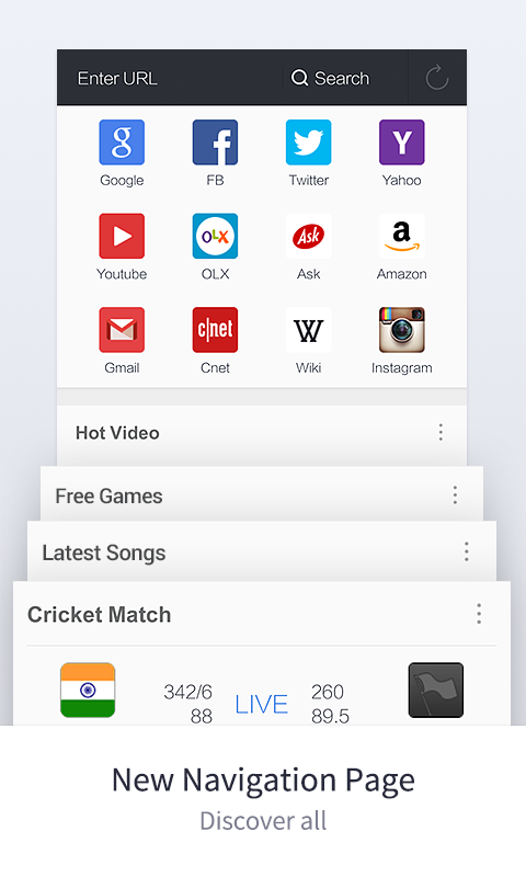    UC Browser - Surf it Fast- screenshot  