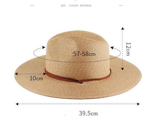 Title 1, Summer Wide Brim Outdoor Travel Sunshade Hat