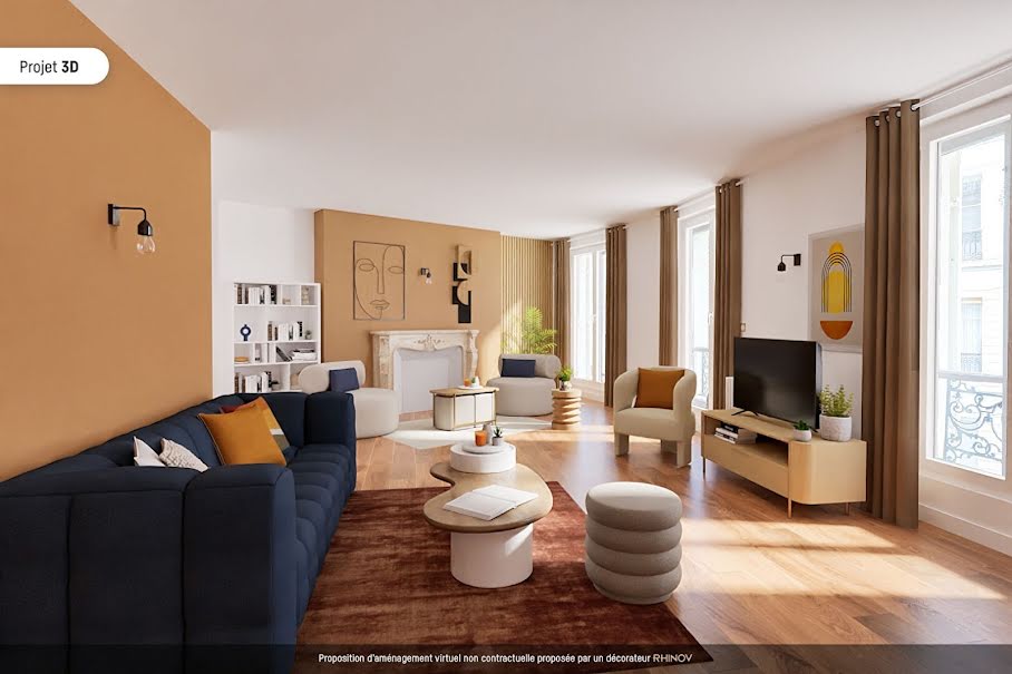 Vente appartement 5 pièces 140.06 m² à Paris 18ème (75018), 1 830 000 €