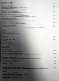 Protein House menu 1