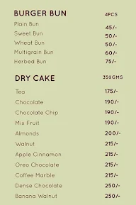 Brown Baking Company menu 1