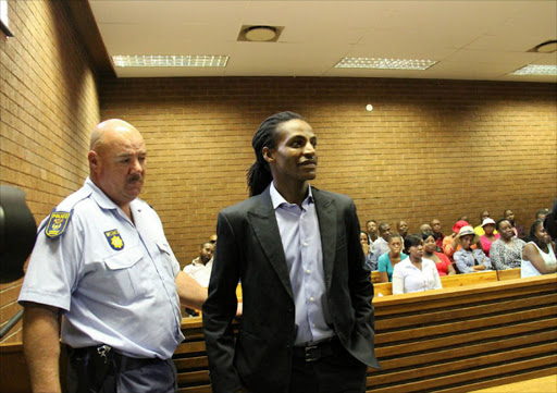 Kwaito artist Sipho "Brickz" Ndlovu appeared at the Roodepoort Magistrates Court for a formal bail hearing. Photo: Bafana Mahlangu