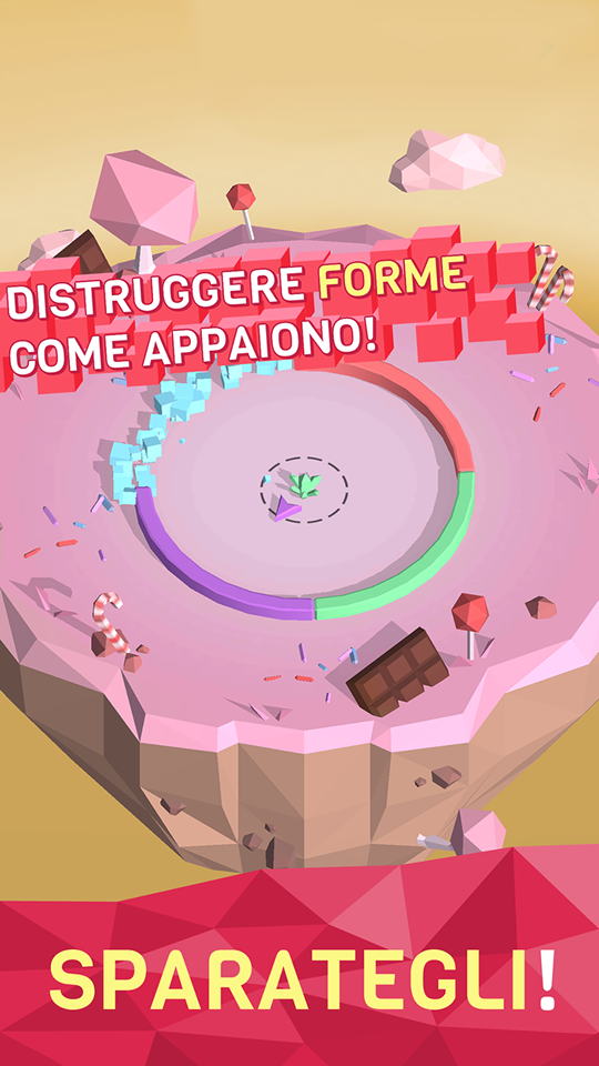Android application CRYSTAL RUSH! screenshort