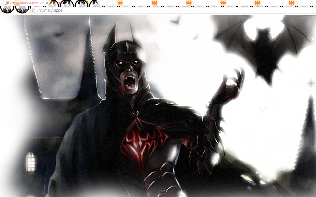 Batman - Undead in White chrome extension