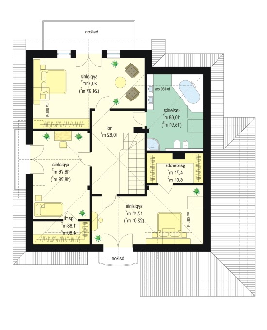 Amadeusz - Rzut poddasza