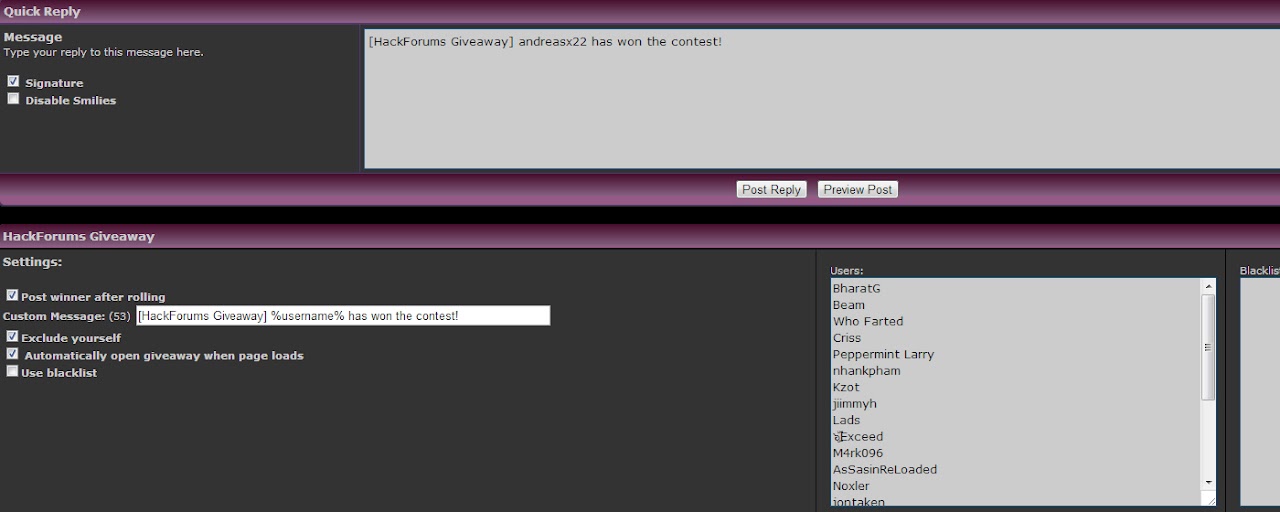 HackForums Giveaway Preview image 2