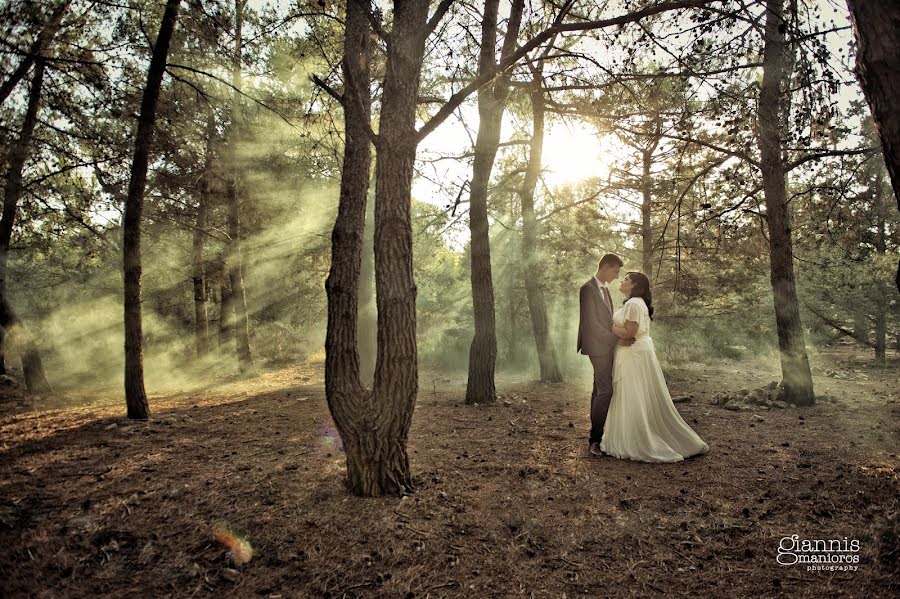 Fotógrafo de bodas Giannis Manioros (giannismanioro). Foto del 27 de septiembre 2018