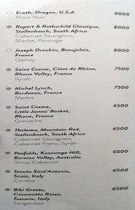 Alto Vino - JW Marriott Pune menu 4