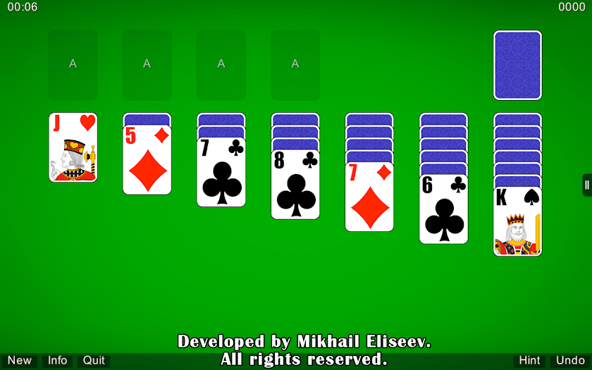 Solitaire Collection Screen 1