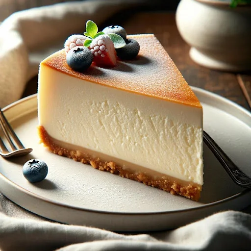 Vanilla Cheese Cake Slice