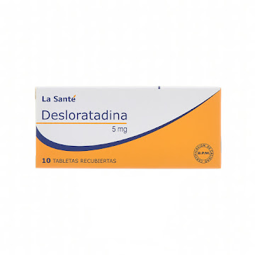 Desloratadina La Santé 5 mg Caja x 10 Tabletas  