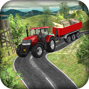 Real Tractor Cargo Transport : Offroad 3D Sim 2017  Icon