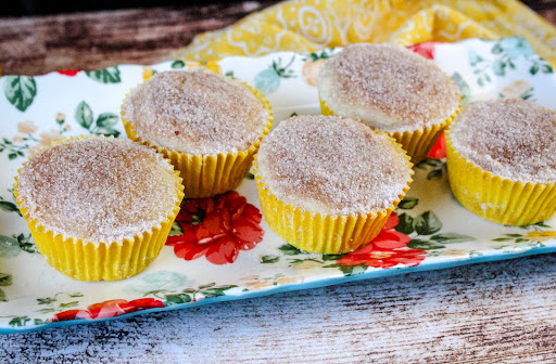 A platter of Snickerdoodle Muffins.