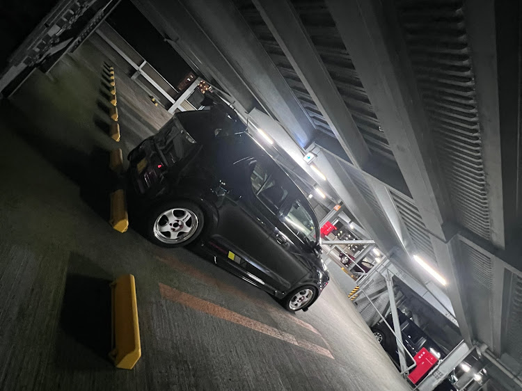 アルトワークスの台風に気をつけて下さい・台風14号・やっぱ、 worksは面白い！・立体駐車場・worksよ！今暫くの辛抱だ😅に関するカスタム事例の投稿画像4枚目