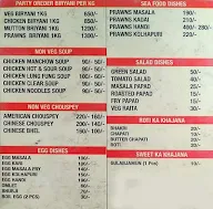 Sai Parsad Restaurant menu 3