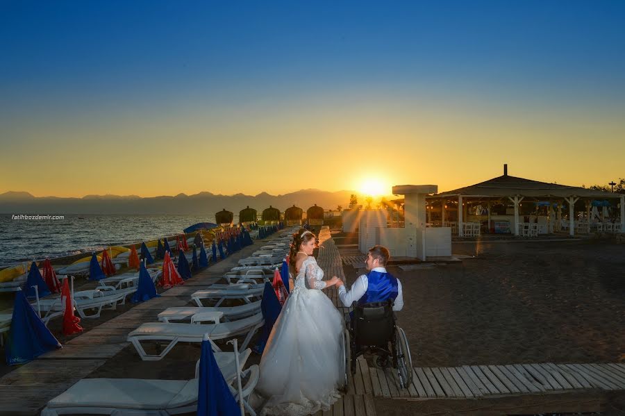 Fotógrafo de casamento Fatih Bozdemir (fatihbozdemir). Foto de 21 de setembro 2018