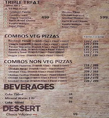 Express Pizza menu 