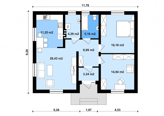 Sylwia - Rzut parteru