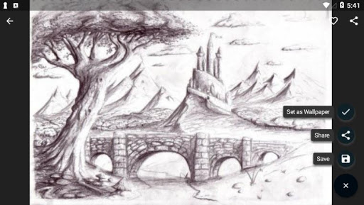 Sketch Art Wallpaper