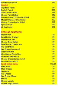 Ohh Sandwiches menu 3