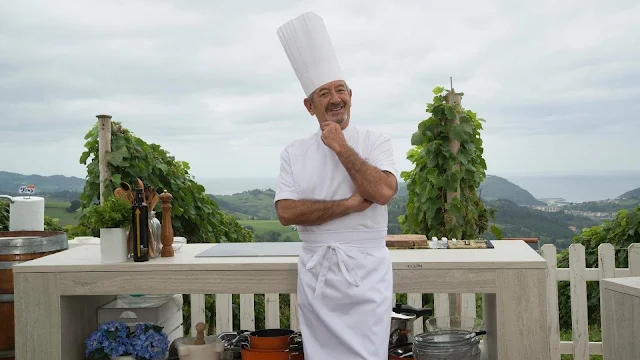 Esto es lo que se hace con la comida que prepara Karlos Arguiñano en  directo