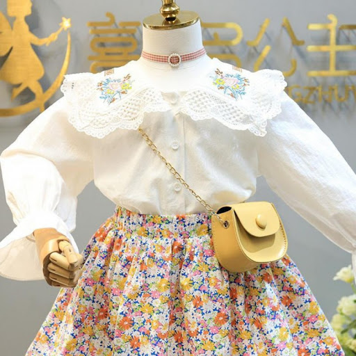 Title 5, Childrens Two-Piece Suit, Embroidered Shirt We...