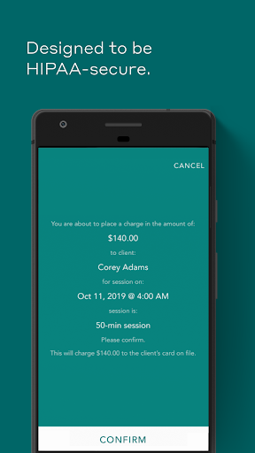 Screenshot Ivy Pay - Therapist app