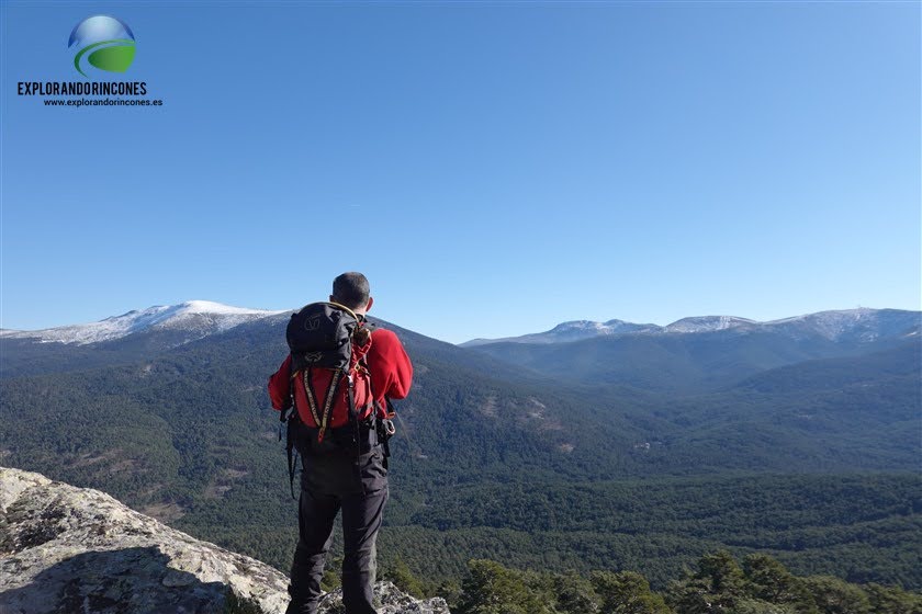 CERRO de la CAMORCA con NIÑOS desde Valsain