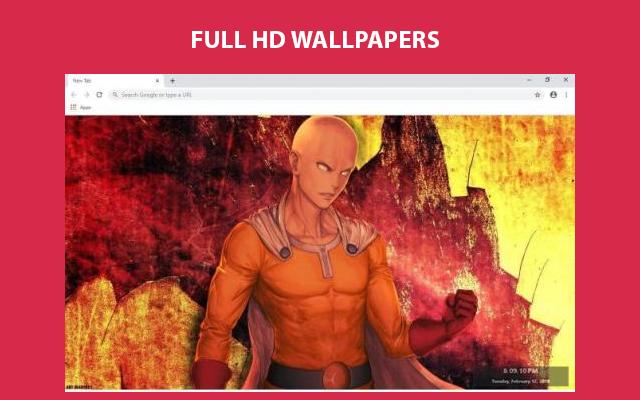 One Punch Man Wallpapers and New Tab