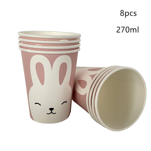 Title 4, Easter Rabbit Paper Plate Eggs Bunny Paper Cup ...