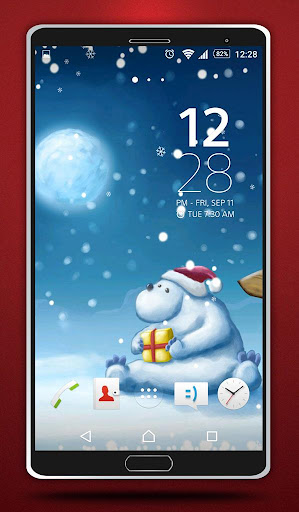 無料个人化Appのクリスマスライブ壁紙|記事Game