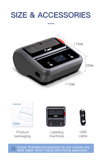 Title 12, B3S Commercial Smart Label Printer. Efficiently...