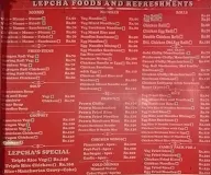 Lepcha Foods And Refreshments menu 1