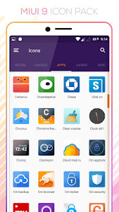 MIUI 9 - Icon Pack FREE