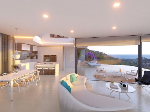 Maison contemporaine avec piscine en bord de mer 5