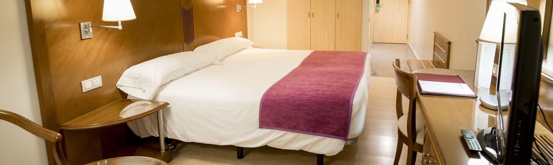 Chambre double pour profiter d'une escapade en couple