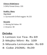 Shama's Veg Kitchen menu 3