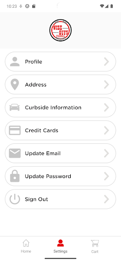Screenshot Wise Guys Pizzeria
