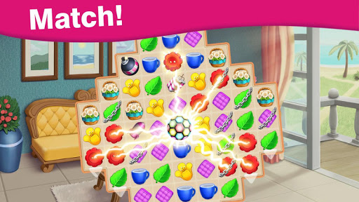 Home Cafe : Mansion Design - Match Blast screenshots 3